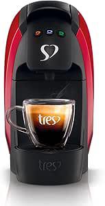 MÁQUINA DE CAFÉ 3 CORAÇÕES LUNA VERMELHO 127V