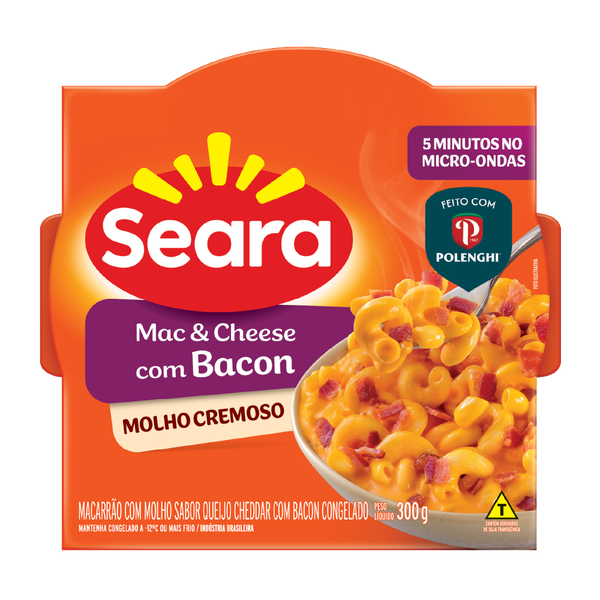 MAC & CHEESE BACON SEARA 300G