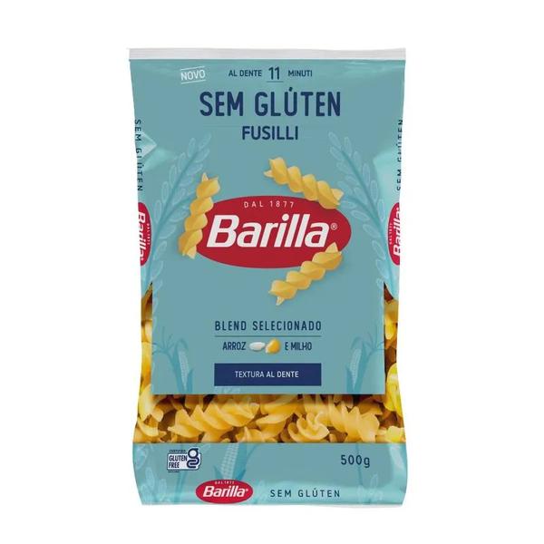 MACARRÃO BARILLA GLÚTEN FREE FUSILLI 500G