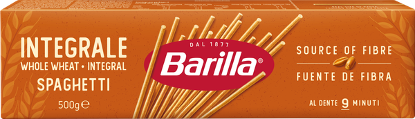 MACARRÃO BARILLA INTEGRALE SPAGUETTI 500G
