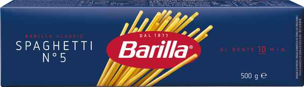 MACARRÃO BARILLA SPAGHETTI N.5 500G
