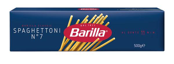 MACARRÃO BARILLA SPAGHETTONI N.7 500G