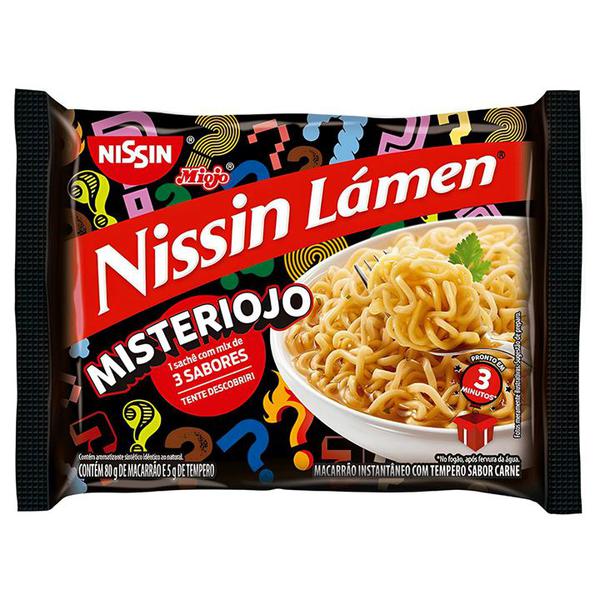 MACARRÃO NISSIN LÁMEN MISTERIOJO 85G CARNE