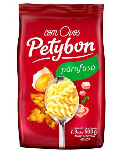 MACARRÃO PETYBON OVOS PARAFUSO 500G