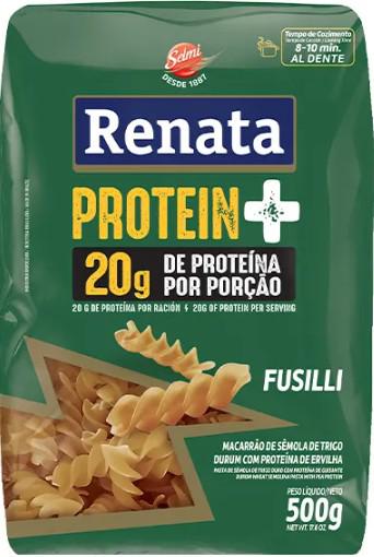 MACARRÃO RENATA FUSILLI 20G PROTEIN + 500G