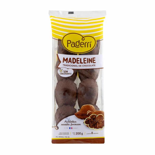 MADELEINE TRADICIONAL RECHEADO CHOCOLATE 200G