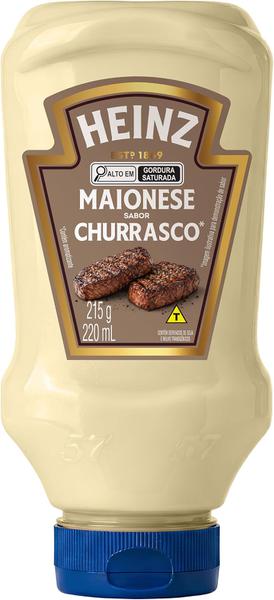 MAIONESE HEINZ CHURRASCO SQZ.215G