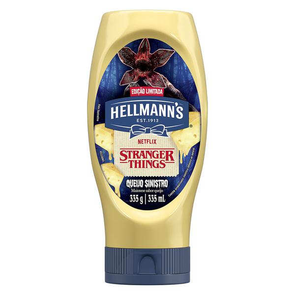 MAIONESE HELLMANN'S QUEIJO SINISTRO SQUEEZE 335G
