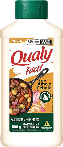 MARGARINA QUALY FÁCIL ALHO/CEBOLA SQZ.500G