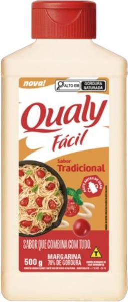 MARGARINA QUALY FÁCIL TRADICIONAL SQZ.500G