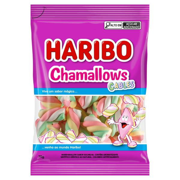 MARSHMALLOW HARIBO CABLES 70G