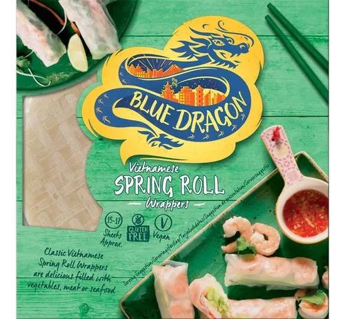 MASSA ARROZ ROLINHO PRIMAVERA BLUE DRAGON 134G