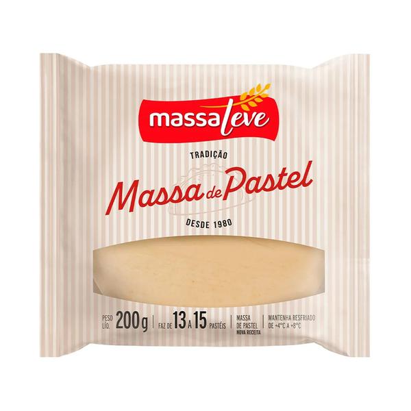 MASSA PARA PASTEL CUMBUCA MASSA LEVE 200GR