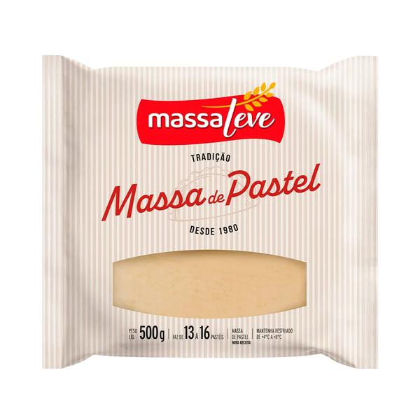 MASSA PARA PASTEL MASSA LEVE DISCO 500GR