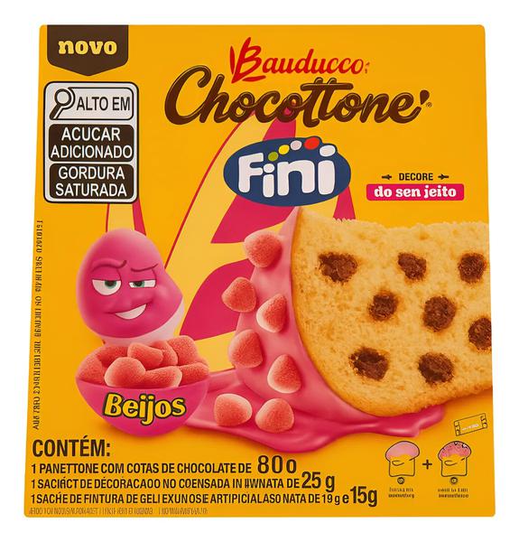 MINI CHOCOTTONE GOTAS DE CHOCOCOLATE BAUDUCCO BEIJOS 80G
