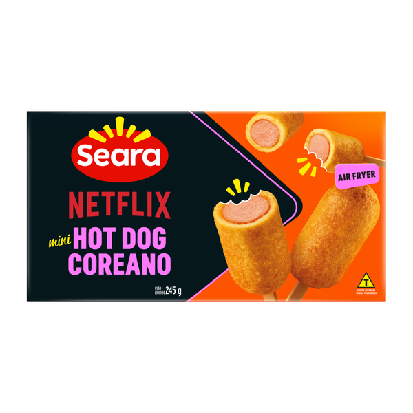 MINI HOT DOG COREANO SEARA 245G