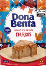 MISTURA PARA BOLO DONA BENTA CHURROS SACHÊ 450G