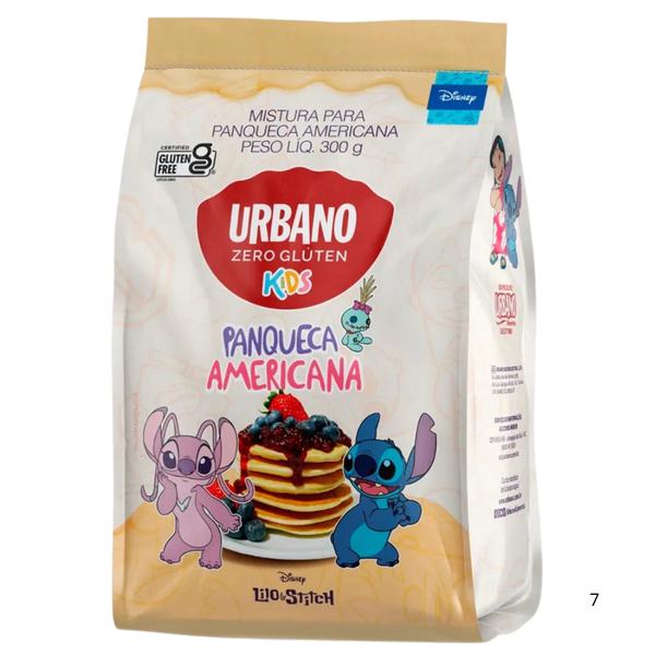 MISTURA PARA PANQUECA SEM GLÚTEN URBANO KIDS 300G