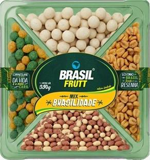 MIX PETISCO BRASIL FRUTT BRASILIDADE 350G