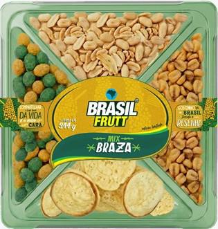 MIX PETISCO BRASIL FRUTT BRAZA 314G