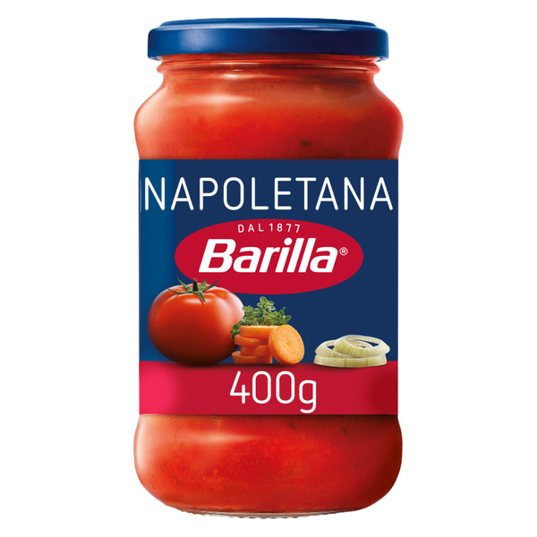 MOLHO DE TOMATE NAPOLÉTANA BARILLA VIDRO  400GR