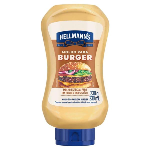 MOLHO HELLMANNS BURGER SQZ.230G