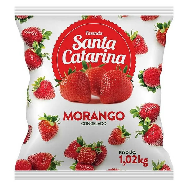 MORANGO CONGELADO SANTA CATARINA 1,02KG