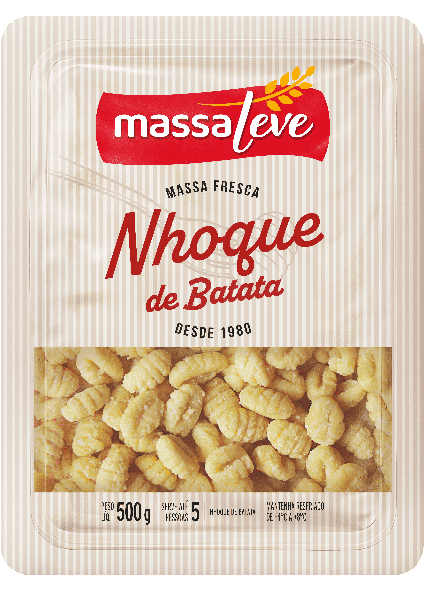 NHOQUE BATATA MASSA LEVE 500G