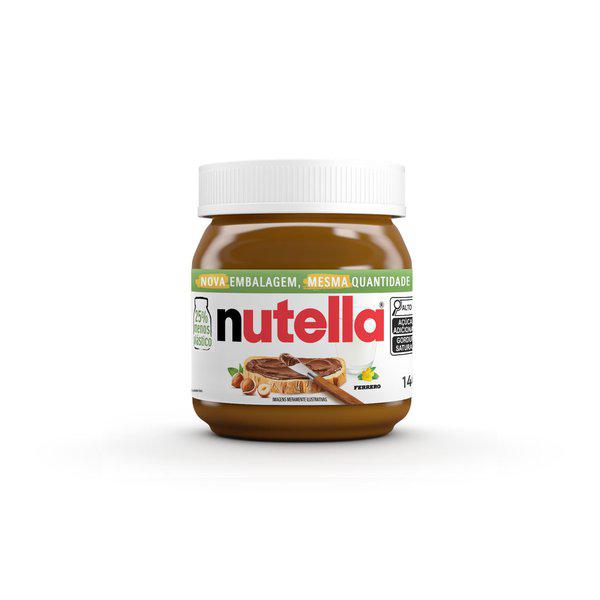 NUTELLA CREME DE AVELÃ 1 UNI 140G