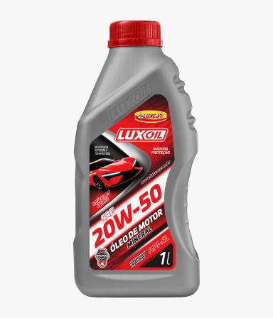 ÓLEO LUXOIL MINERAL 20W50 API 1L