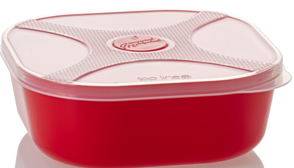 ORGANIZADOR MULTIUSO QUADRADO TOP LINE 740ML