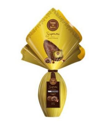 OVO DE PÁSCOA ARCOR BON O BON SUPREME AVELÃ 237,5G