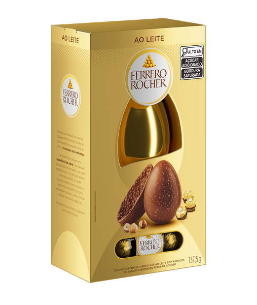 OVO DE PÁSCOA FERRERO ROCHER CAIXA 137,5G