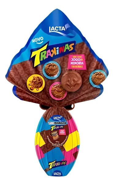 OVO DE PÁSCOA LACTA TRAKINAS 190G