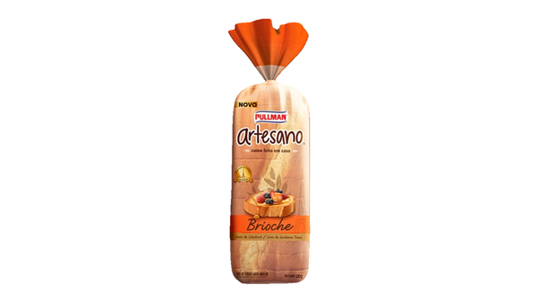 PÃO BRIOCHE PULLMAN ARTESANO 500G
