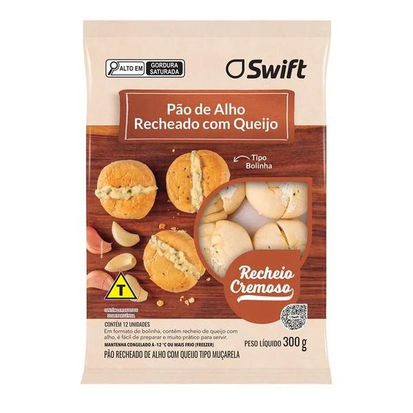 PÃO DE ALHO SWIFT BOLINHA TRADICIONAL 300G