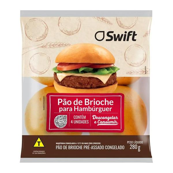 PÃO DE BRIOCHE SWIFT 280G