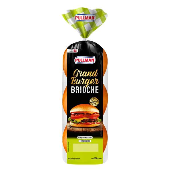 PÃO DE HAMBURGUER PULLMAN TIPO BRIOCHE 520G