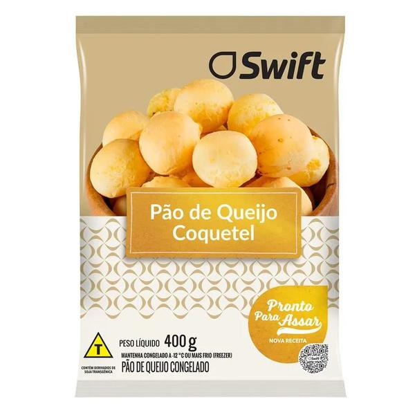 PÃO DE QUEIJO COQUETEL SWIFT 400G
