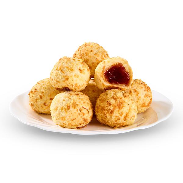 PÃO DE QUEIJO RECHEADO COM GOIABADA G.B.KG