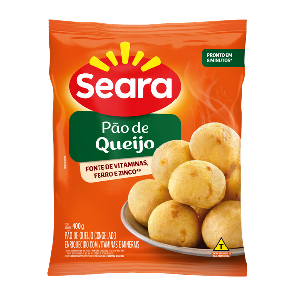 PÃO DE QUEIJO SEARA 400G