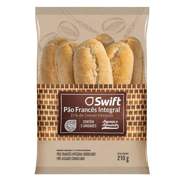 PÃO FRANCÊS INTEGRAL SWIFT 210G