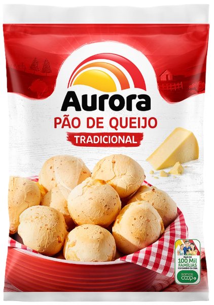 PÃO QUEIJO AURORA TRADICIONAL 400G