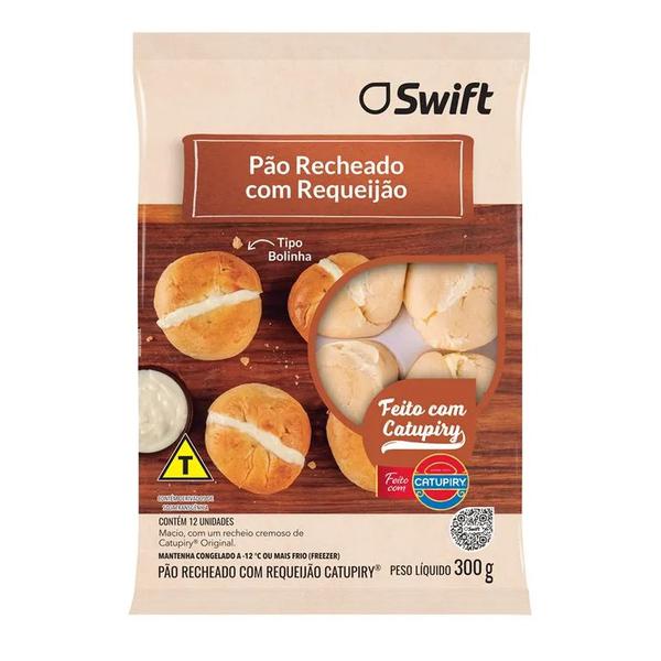 PÃO RECHEADO COM CATUPIRY SWIFT 300G