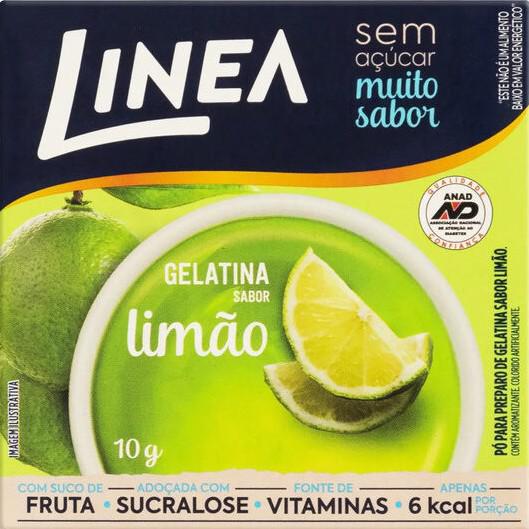 PÓ PARA GELATINA DIET LINEA LIMÃO 10G