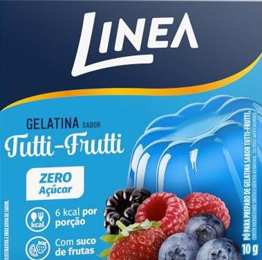 PÓ PARA GELATINA DIET LINEA TUTTI-FRUTTI 10G