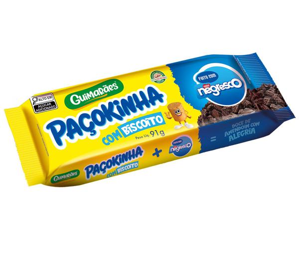 PAÇOKINHA GUIMARÃES COM BISCOITO NEGRESCO 91G