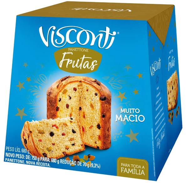 PANETTONE VISCONTI FRUTAS 680G