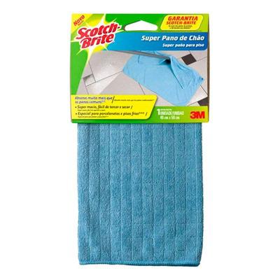 PANO DE CHÃO MICROFIBRA SCOTCH BRITE AZUL