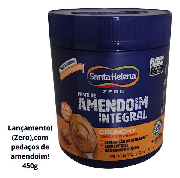 PASTA AMENDOIM SANTA HELENA CRUNCHY 450G